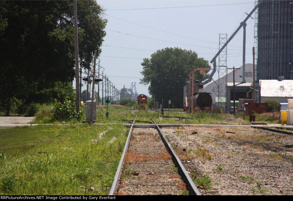 TPW ROW east at Gridley, IL
